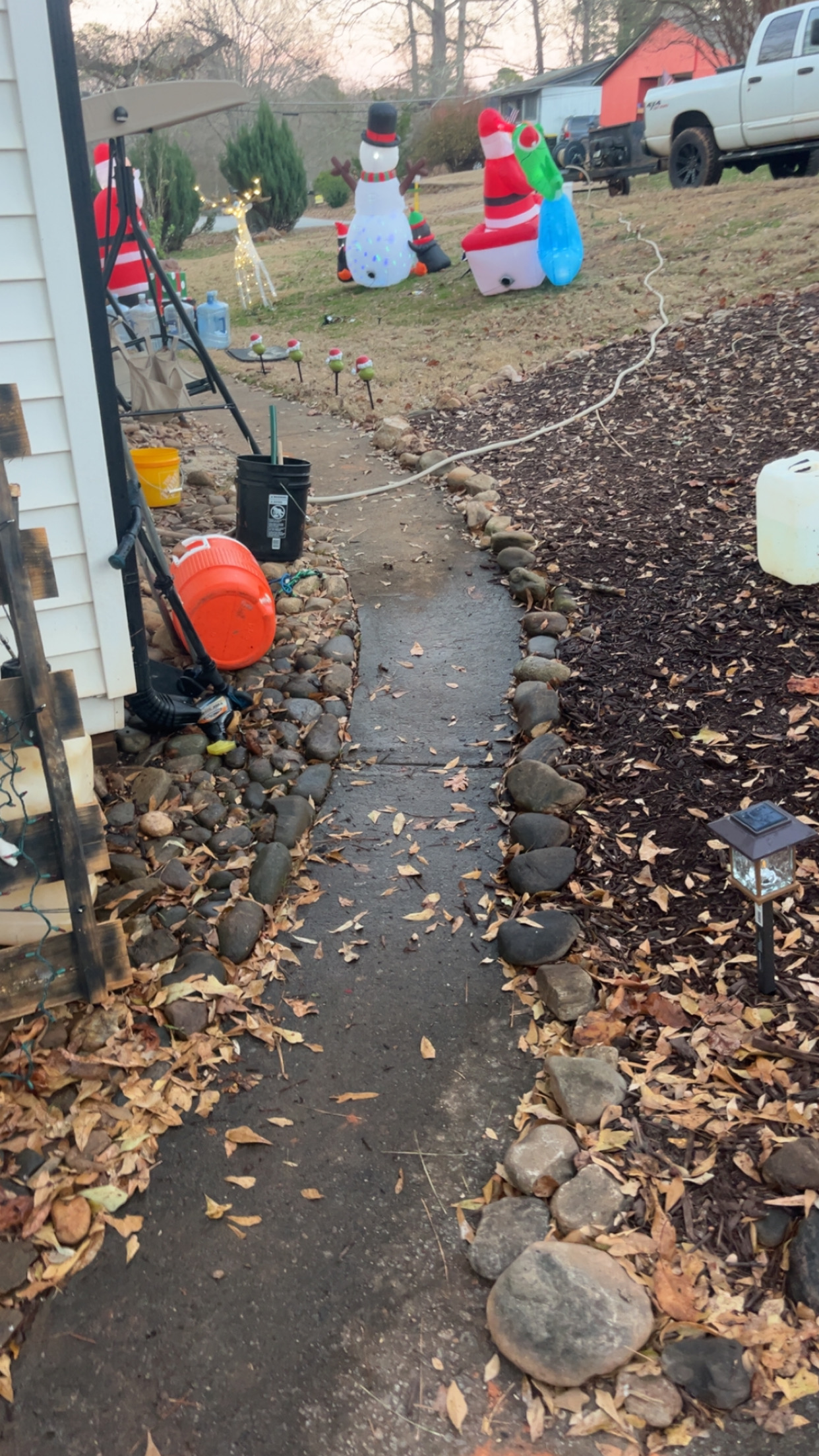 Before pressure washing service in Easley SC