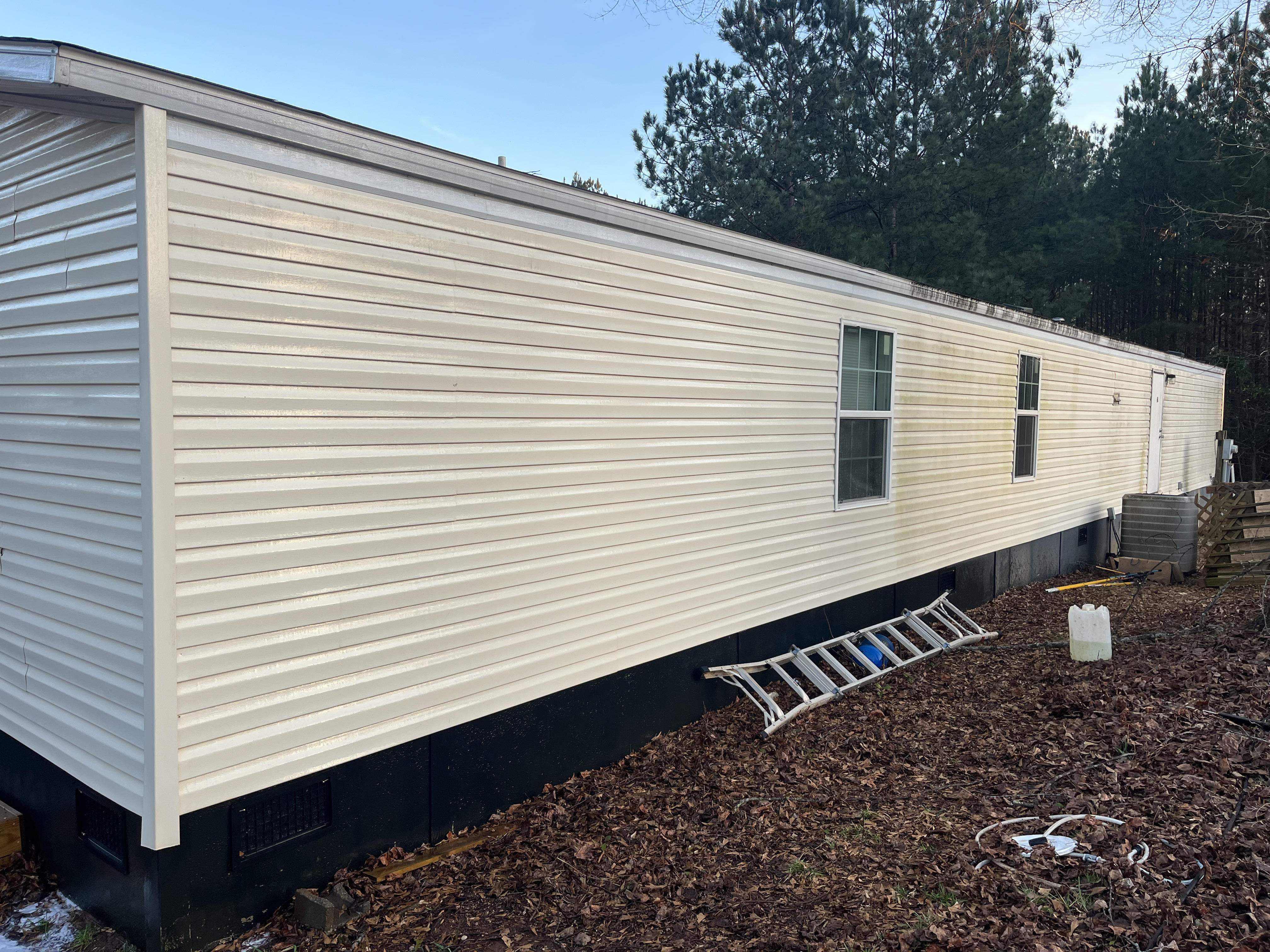 After house washing in Easley South Carolina