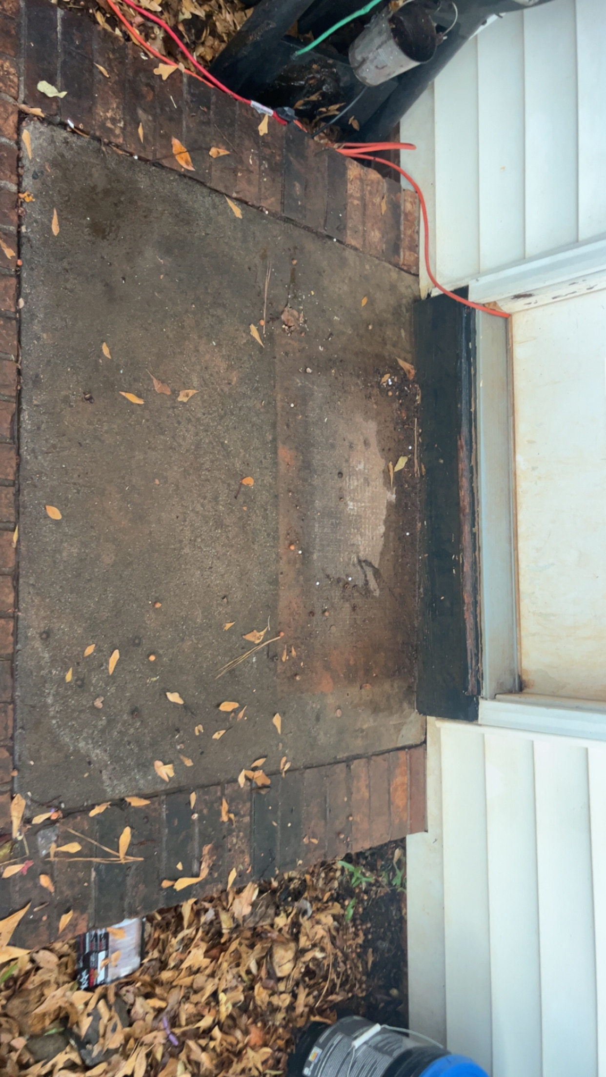 Before commercial pressure washing in Easley SC